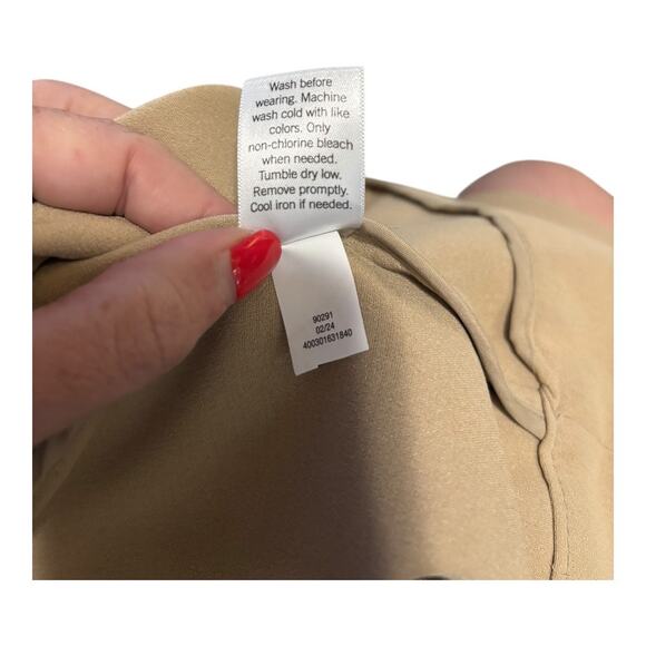 Nine West Tan Oversized Blazer Size L - Picture 5 of 5